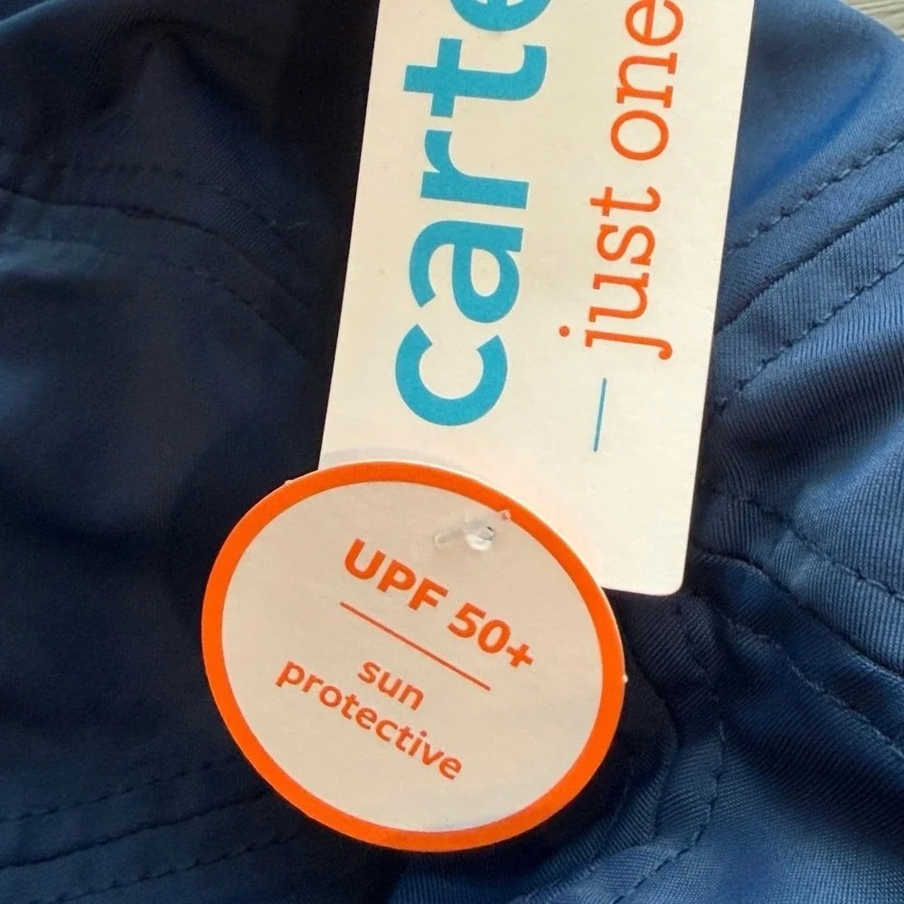 Blue‎ Baby Bucket Hat. Summer, Vacation. 6-12M, NWT.